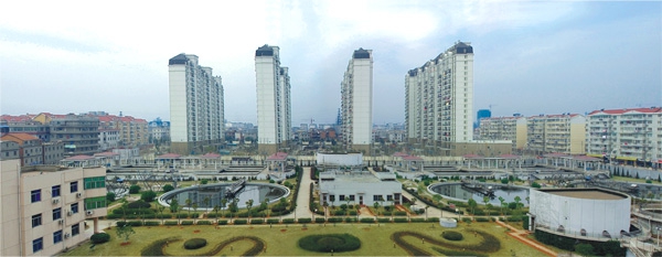 江西最大污水處理廠——南昌朝陽污水處理廠二期工程（省、市優(yōu)良工程，獲滕王閣杯）